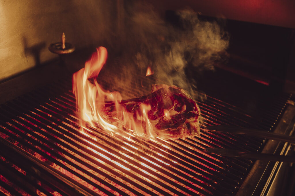 Chuleta de vaca madurada a la brasa