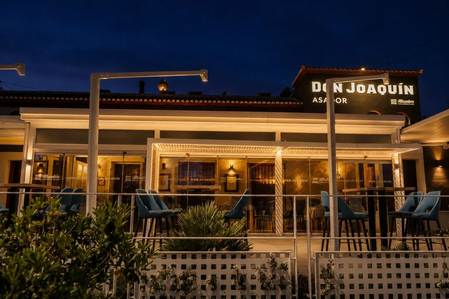 Noches de verano en don joaquín para cenar en málaga